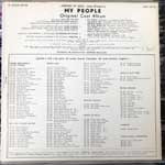 Duke Ellington  My People - Original Cast Album  (LP, Album, Re)
