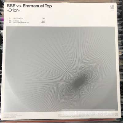 B.B.E. vs. Emmanuel Top - Orion  (12") (vinyl) bakelit lemez