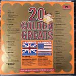 Various  20 Golden Greats  (LP, Comp)