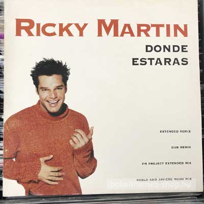 Ricky Martin - Donde Estaras  (12") (vinyl) bakelit lemez