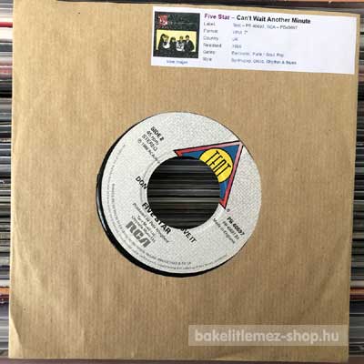 5 Star - Can t Wait Another Minute  (7", Single) (vinyl) bakelit lemez