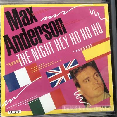 Max Anderson - The Night (Hey Ho Ho)  (12", Maxi) (vinyl) bakelit lemez