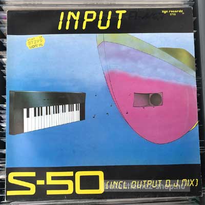 S-50 - Input  (12", Maxi) (vinyl) bakelit lemez