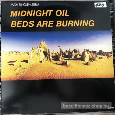 Midnight Oil - Beds Are Burning  (12", Maxi) (vinyl) bakelit lemez