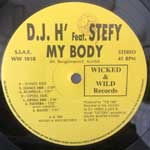 DJ H. Feat. Stefy  My Body  (12")