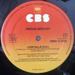 Freddie Mercury  Love Kills (Extended Version)  (12", Maxi)