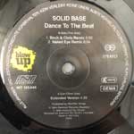 Solid Base  Dance To The Beat  (12")