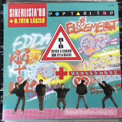 B. Tóth László - Pop-Tari-Top 88  (LP, Album, Comp) (vinyl) bakelit lemez