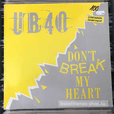 UB40 - Don t Break My Heart  (12", Single) (vinyl) bakelit lemez