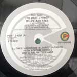 Luther Vandross & Janet Jackson  The Best Things In Life Are Free  (12")