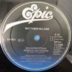 Matthew Wilder  Break My Stride  (12", Maxi)