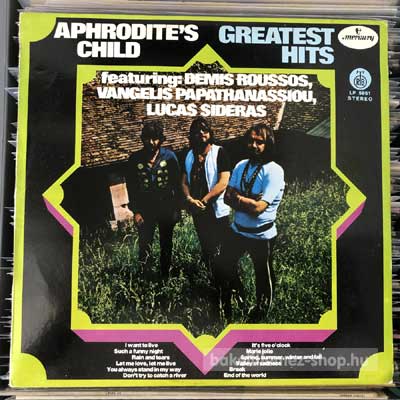 Aphrodite s Child - Greatest Hits  (LP, Comp) (vinyl) bakelit lemez