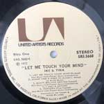 Ike & Tina Turner  Let Me Touch Your Mind  (LP, Album)