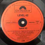 Level 42  Level 42  (LP, Album)