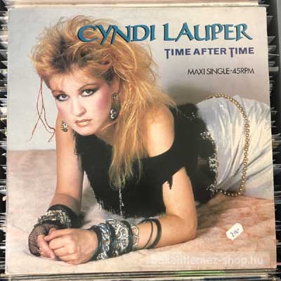 Cyndi Lauper - Time After Time  (12", Maxi) (vinyl) bakelit lemez