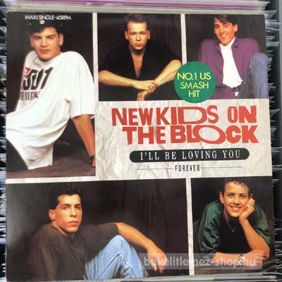 New Kids On The Block - I ll Be Loving You (Forever)  (12", Maxi) (vinyl) bakelit lemez