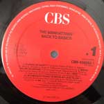 The Manhattans  Back To Basics  (LP, Album)