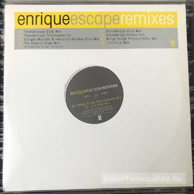Enrique Iglesias - Escape (Remixes)  (2x12") (vinyl) bakelit lemez