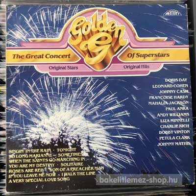 Various - The Great Concert Of Superstars  (LP, Comp) (vinyl) bakelit lemez