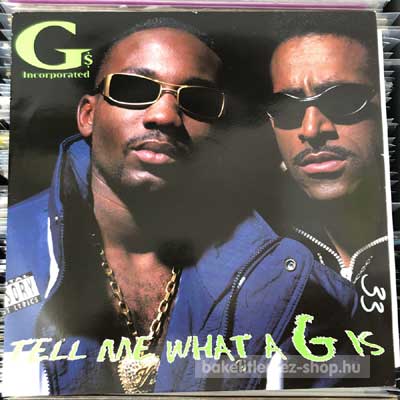 G s Incorporated - Tell Me What A G Is  (12") (vinyl) bakelit lemez