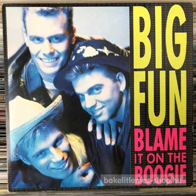 Big Fun - Blame It On The Boogie  (7", Single) (vinyl) bakelit lemez