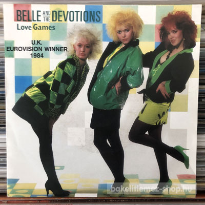 Belle And The Devotions - Love Games  (7", Single) (vinyl) bakelit lemez