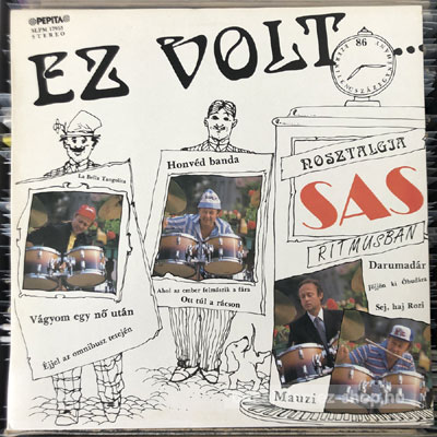 Sas József - Ez Volt  (LP, Album) (vinyl) bakelit lemez