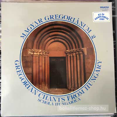 Schola Hungarica - Magyar Gregoriánum 2  (LP, Re) (vinyl) bakelit lemez