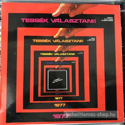 Various - Tessék Választani  (LP, Comp) (vinyl) bakelit lemez
