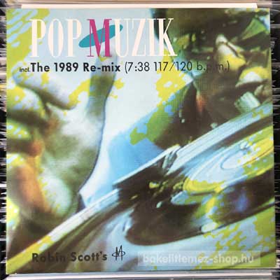 Robin Scott M - Pop Muzik  (12", Maxi) (vinyl) bakelit lemez