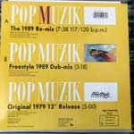 Robin Scott M  Pop Muzik  (12", Maxi)