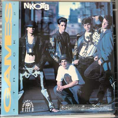 New Kids On The Block - Games (The Kids Get Hard Mix)  (12", Single) (vinyl) bakelit lemez