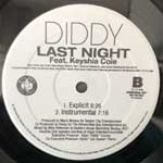 Diddy Feat. Keyshia Cole  Last Night  (12", Promo)