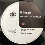 M People  How Can I Love You More?  (12", Promo)