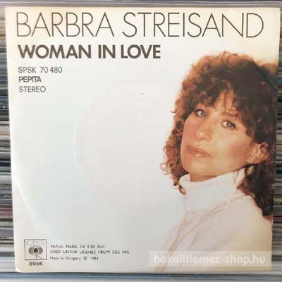 Barbra Streisand - Woman In Love  (7", Single) (vinyl) bakelit lemez