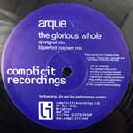 Arque  The Glorious Whole  (12")