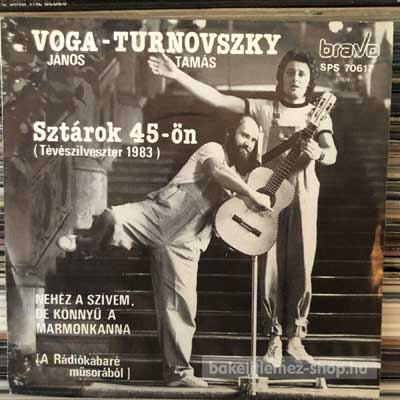 Voga - Turnovszky - Sztárok 45-ön  SP (vinyl) bakelit lemez