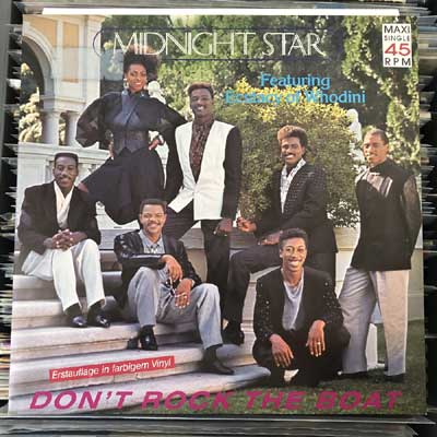 Midnight Star - Dont Rock The Boat  (12", Maxi, Blue) (vinyl) bakelit lemez