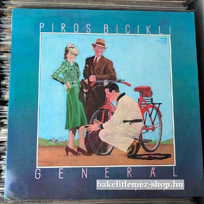 Generál Piros Bicikli LP (vinyl) bakelit lemez Generál - Piros Bicikli LP (vinyl) bakelit lemez