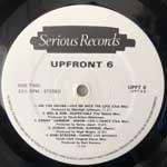 Various Upfront 6 - The Cats Whiskers LP Various Upfront 6 - The Cats Whiskers LP