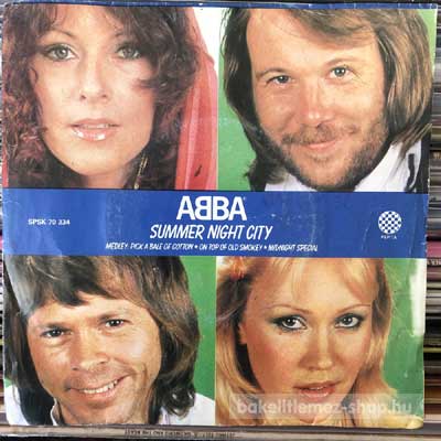 ABBA Summer Night City SP (vinyl) bakelit lemez ABBA - Summer Night City SP (vinyl) bakelit lemez