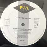 Jason Donovan  Nothing Can Divide Us  (12")