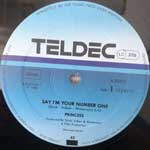 Princess Say Im Your No. 1 (12") Princess Say Im Your No. 1 (12")
