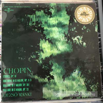 Chopin - Dezső Ránki - Etudes, Op. 10  LP (vinyl) bakelit lemez