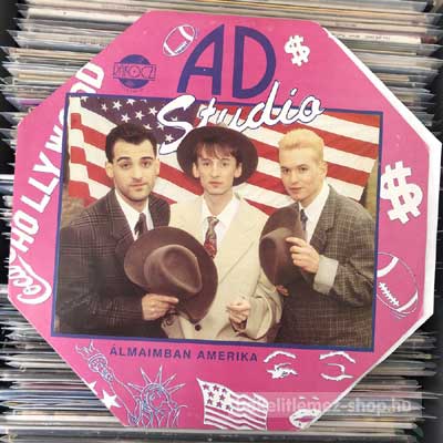AD Studio Álmaimban Amerika LP (vinyl) bakelit lemez AD Studio - Álmaimban Amerika LP (vinyl) bakelit lemez