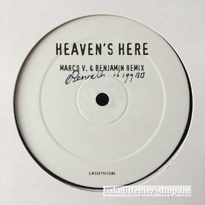 2 Brothers On The 4th Floor Heavens Here Remix (12", Ltd, Promo) (vinyl) bakelit lemez 2 Brothers On The 4th Floor - Heavens Here Remix (12", Ltd, Promo) (vinyl) bakelit lemez