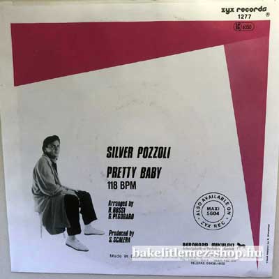 Silver Pozzoli Pretty Baby (7", Single) (vinyl) bakelit lemez Silver Pozzoli - Pretty Baby (7", Single) (vinyl) bakelit lemez