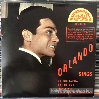 Orlando Orlando Sings (7", Single) (vinyl) bakelit lemez Orlando - Orlando Sings (7", Single) (vinyl) bakelit lemez