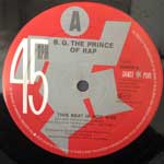 B.G. The Prince Of Rap  This Beat Is Hot  (12")