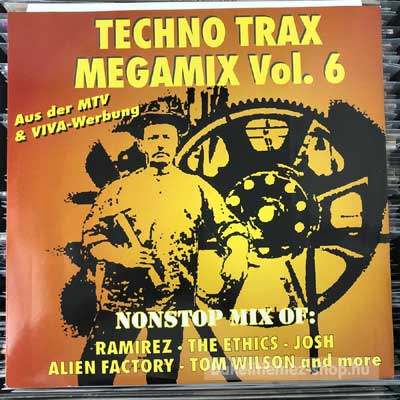 Various Techno Trax Megamix Vol. 6 (12", Mixed) (vinyl) bakelit lemez Various - Techno Trax Megamix Vol. 6 (12", Mixed) (vinyl) bakelit lemez